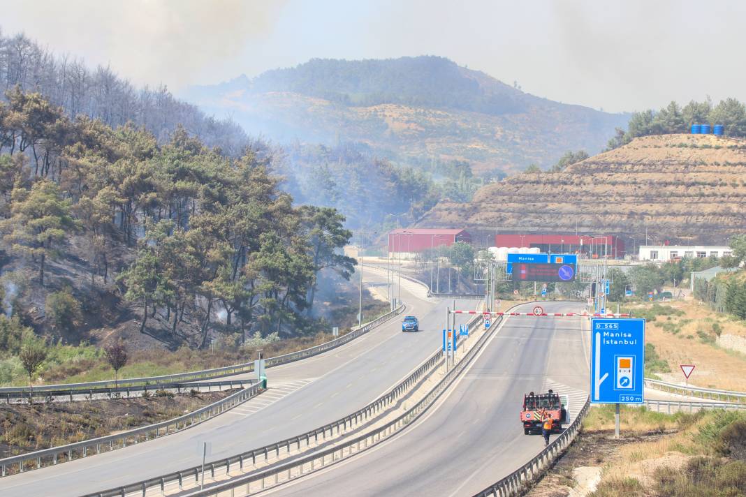 Bornova’daki orman yangını 23 saat sonra kontrol altına alındı 4